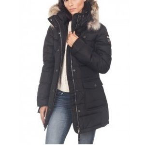 Pajar W Serena Mid Length Jacket Jet Black